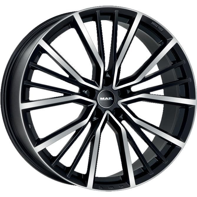 MAK Union 7.5x17 5x112 ET39 CB57.1 Black Mirror