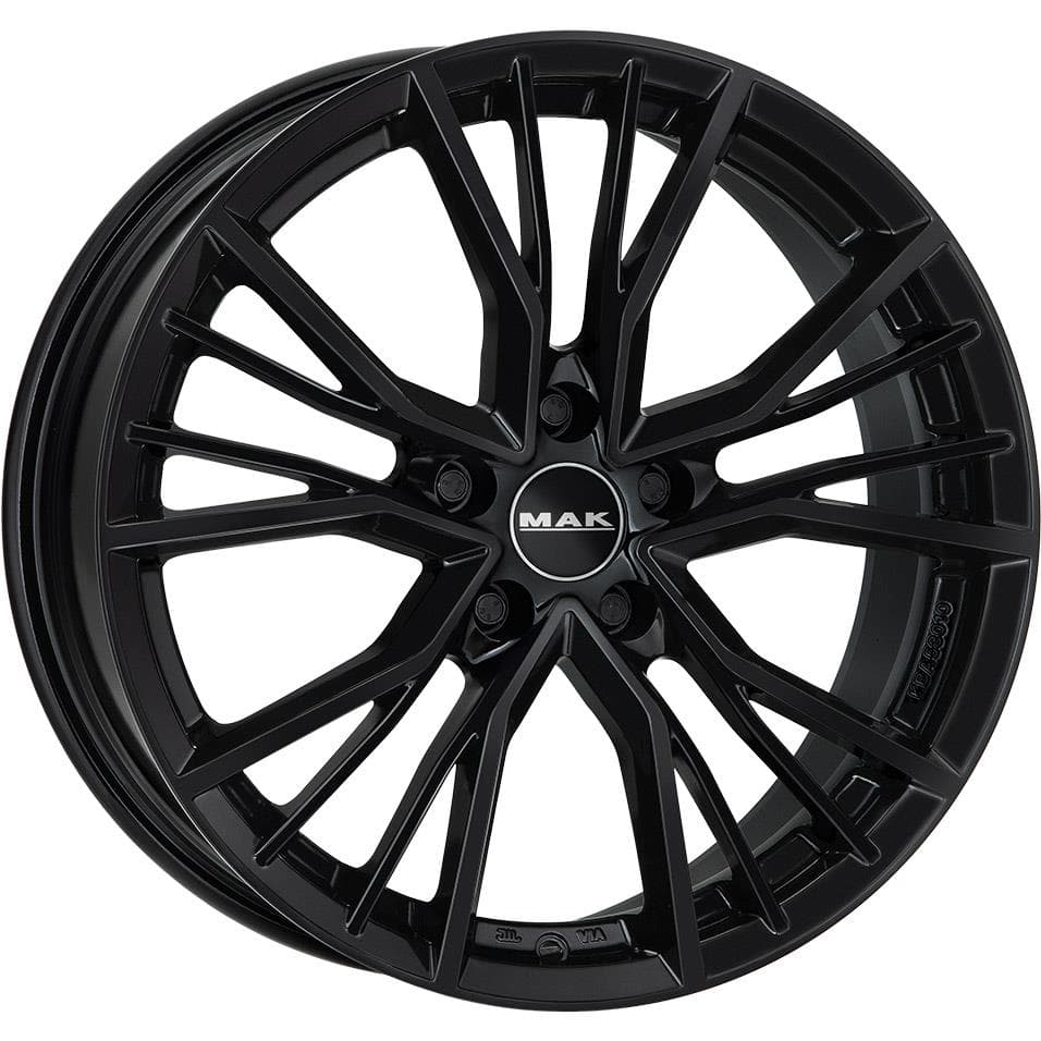 MAK Union 8.5x19 5x112 ET39 CB66.6 Gloss Black
