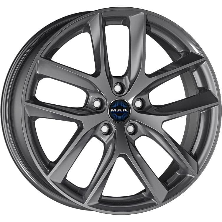 MAK Voltage 9.5x19 5x114.3 ET45 CB64.1 Gloss Gun Metallic