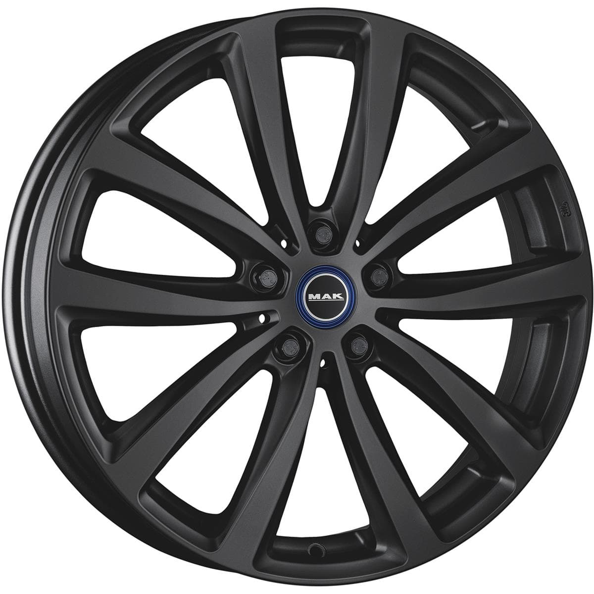 MAK Watt 5x19 5x112 ET43 CB66.6 Matt Black
