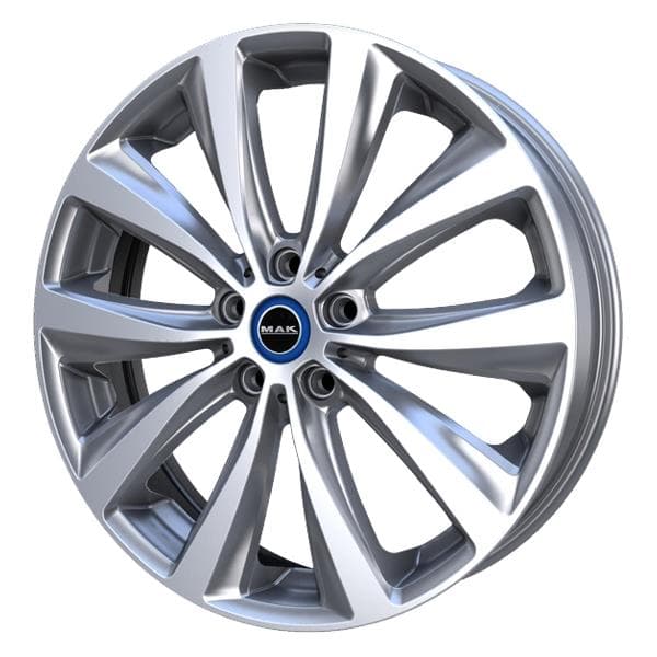 MAK Watt 5x19 5x112 ET43 CB66.6 Silver
