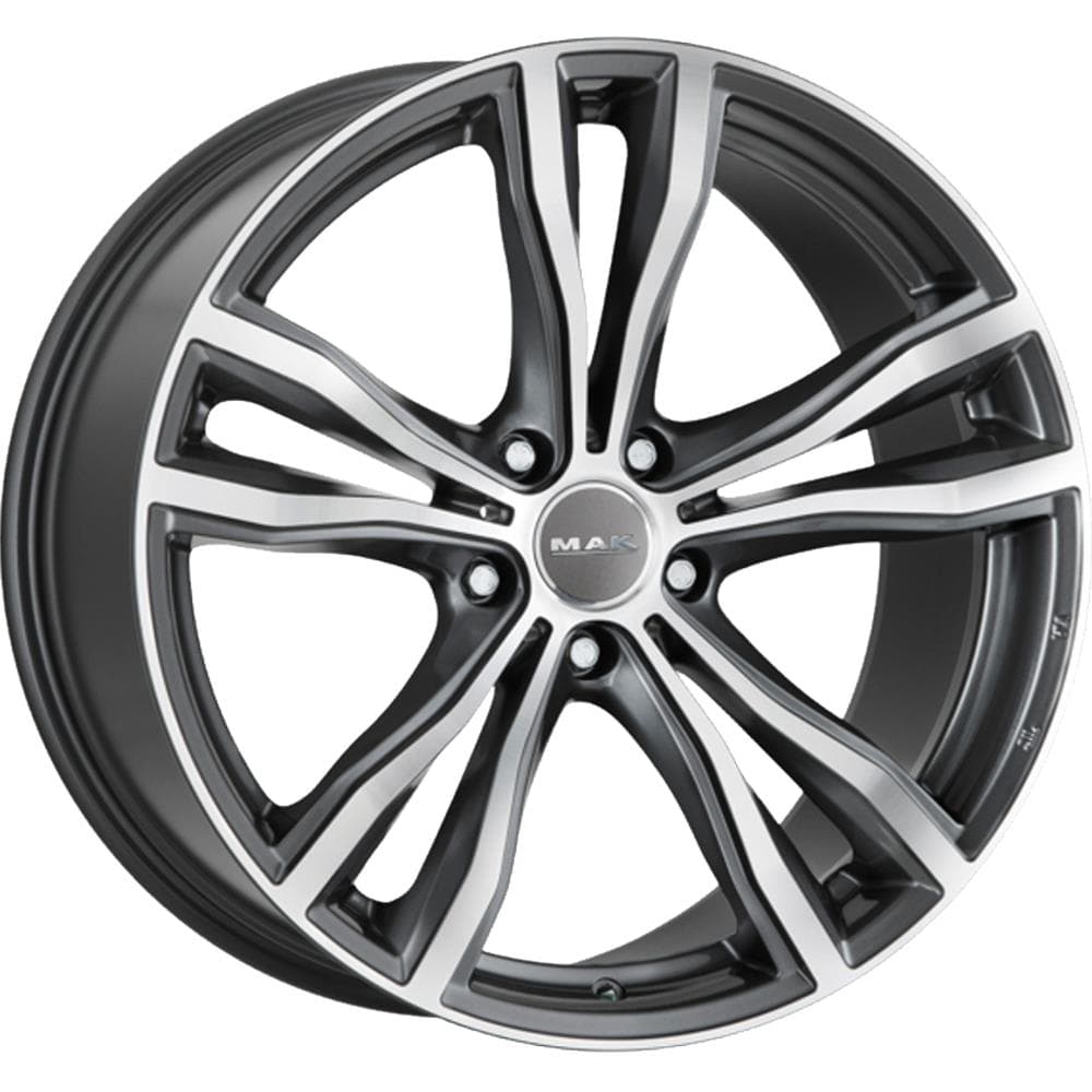 MAK X-Mode 11x20 5x120 ET35 CB74.1 Gun Met-Mirror Face