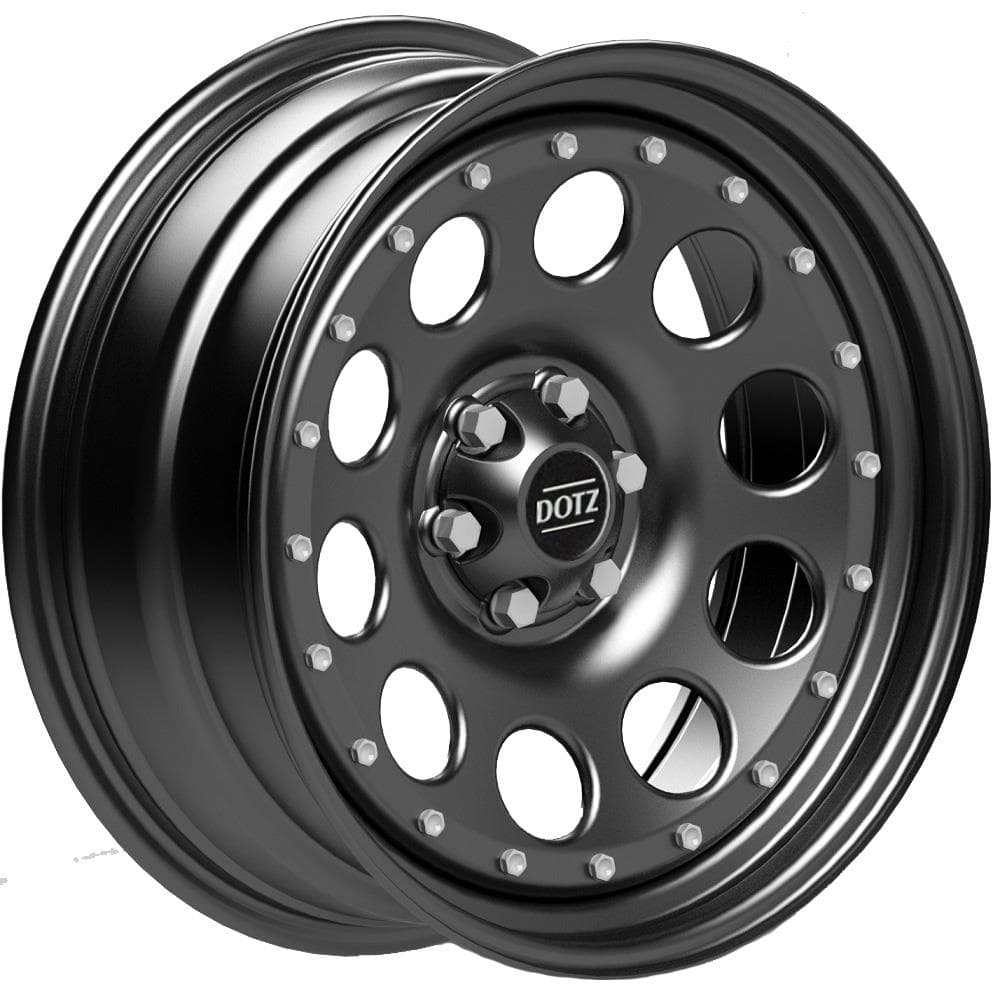 Dotz 4x4 Modular Beadlock 18z 7.5x18 6x114.3 ET18 CB66.1 Black