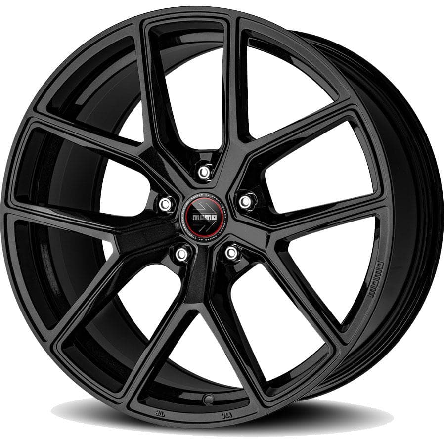 Momo RF-01 10x20 5x120 ET45 CB72.6 Stardust Glossy Black