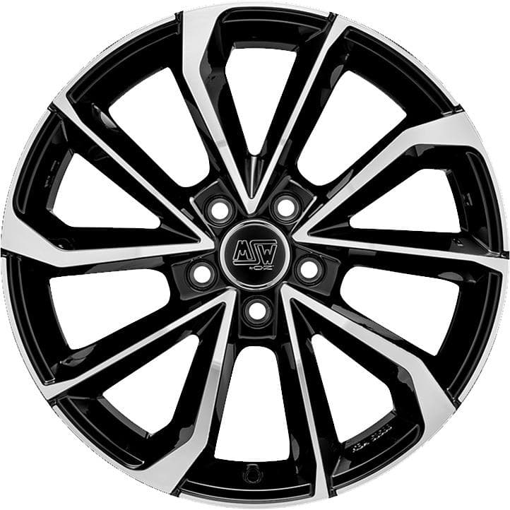 MSW 42 7.5x17 5x120 ET50 CB65.1 Gloss Black Full Polished