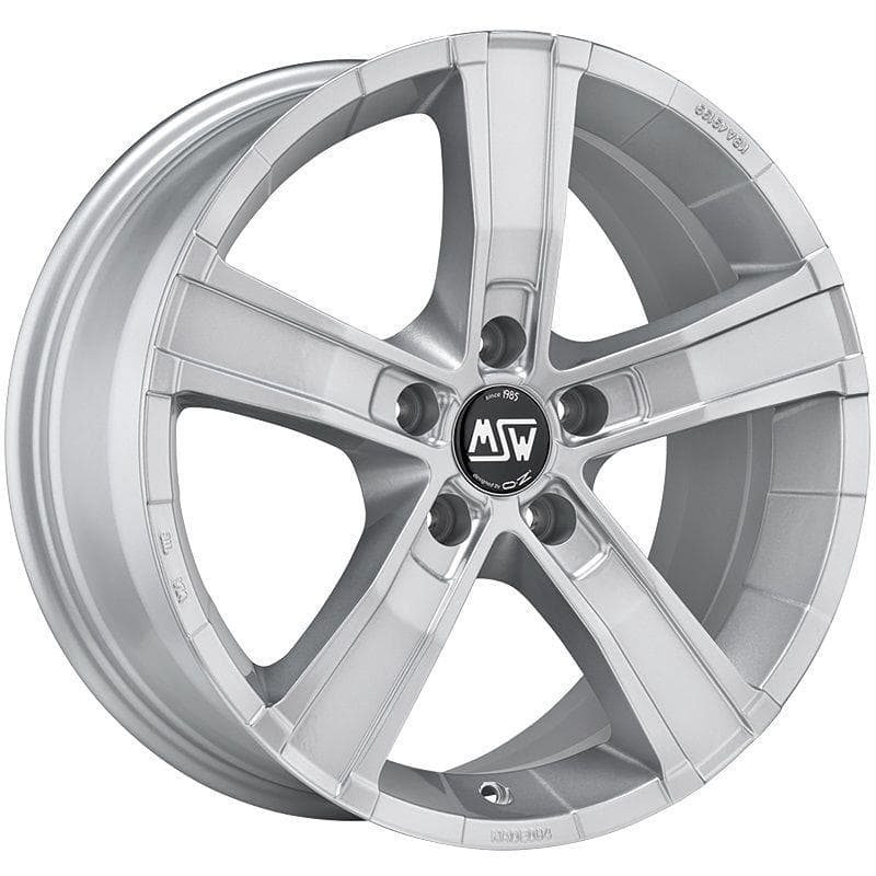 MSW Sahara 5 8x18 5x150 ET35 CB110.1 Full Silver