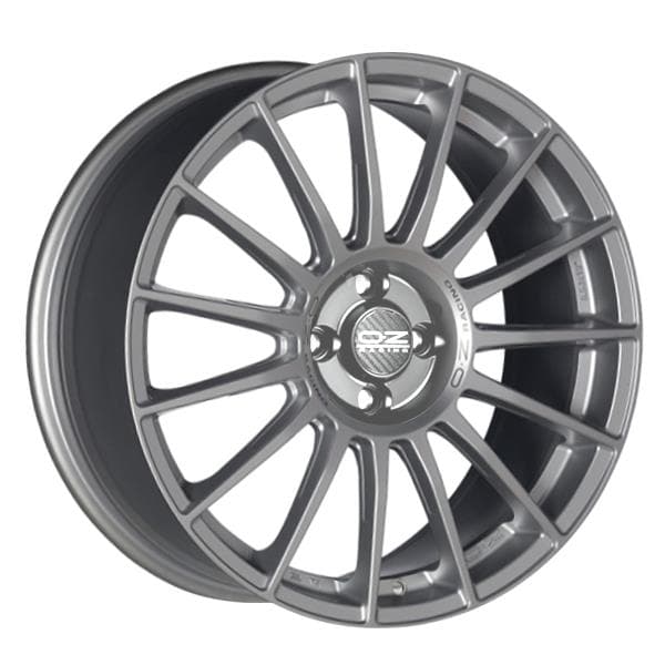 OZ Racing Superturismo LM 8.5x19 5x112 ET44 CB75 Matt Race Silver Black Lettering