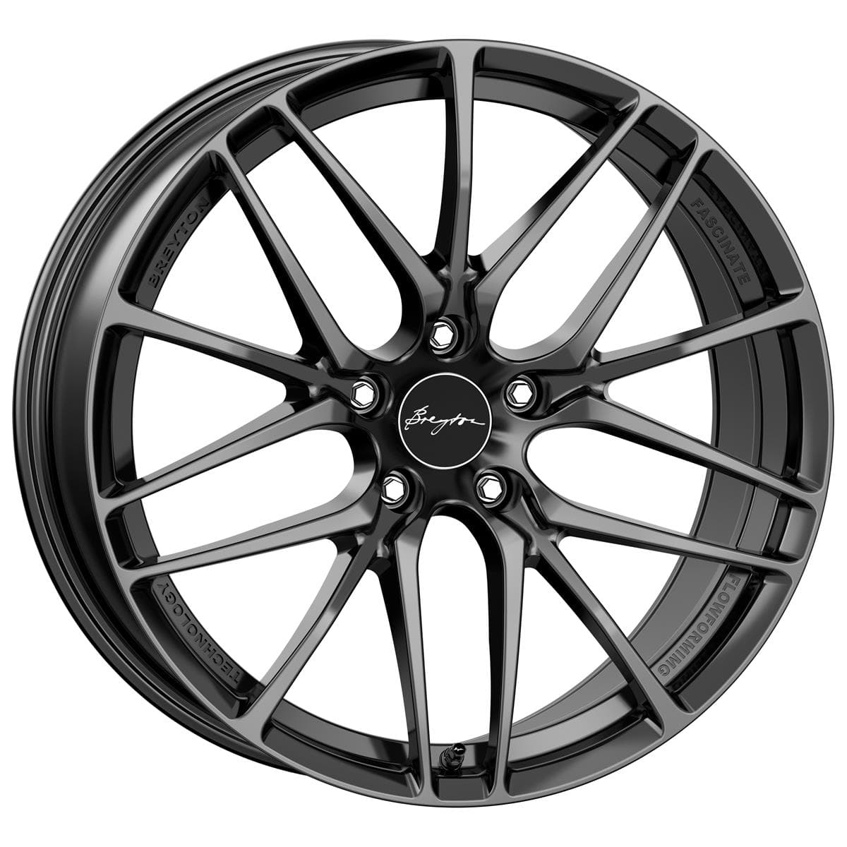 Breyton Fascinate 8.5x20 5x112 ET30 CB66.6 Matt Black