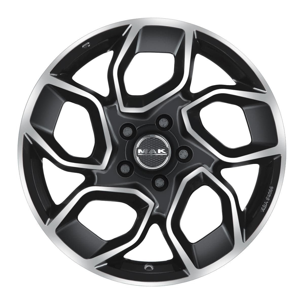 MAK Express 7x17 5x160 ET55 CB65.1 Black Mirror