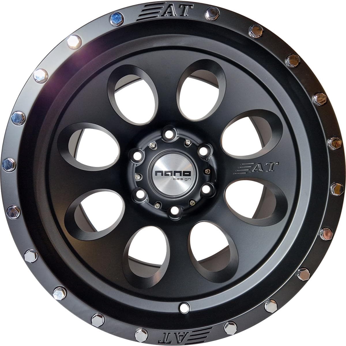 Nano 5187 8.5x16 6x139.7 ET-15 CB110.1 Full Matt Black