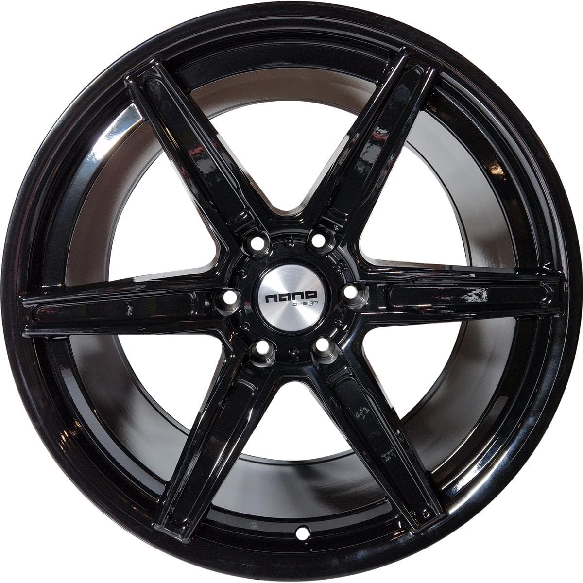 Nano 5774 9.5x20 6x139.7 ET12 CB110.1 Glossy Black