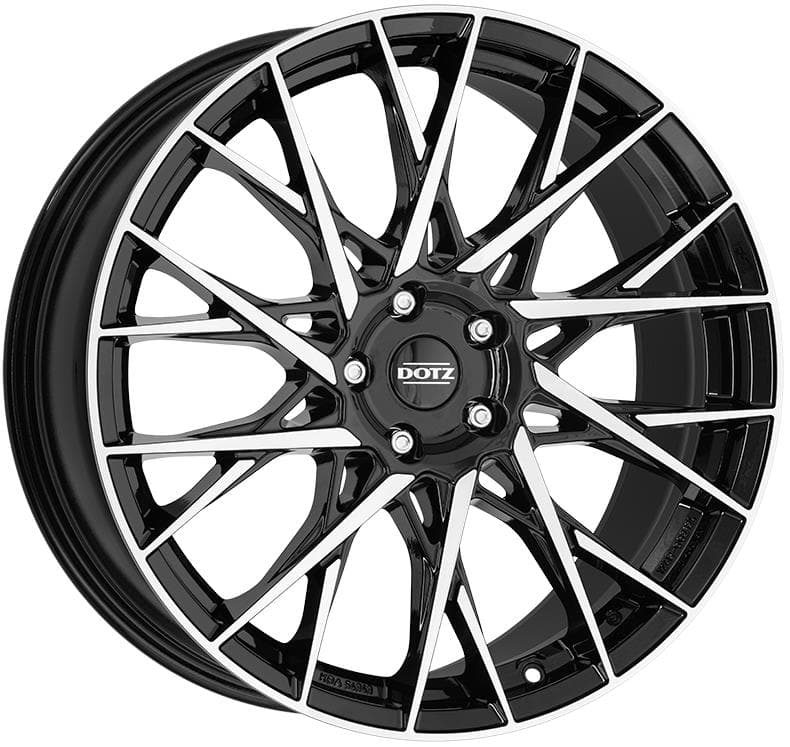 Dotz Fuji dark 7.5x18 5x114.3 ET48 CB71.6 Black/polished