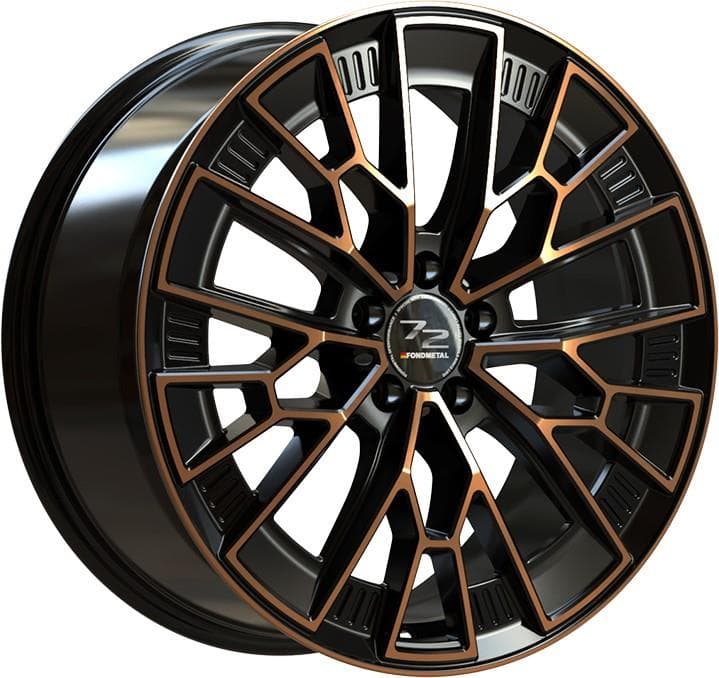 Fondmetal 1972 9x21 5x112 ET26 CB66.6 Black Clearcoat Matt Bronze Machined