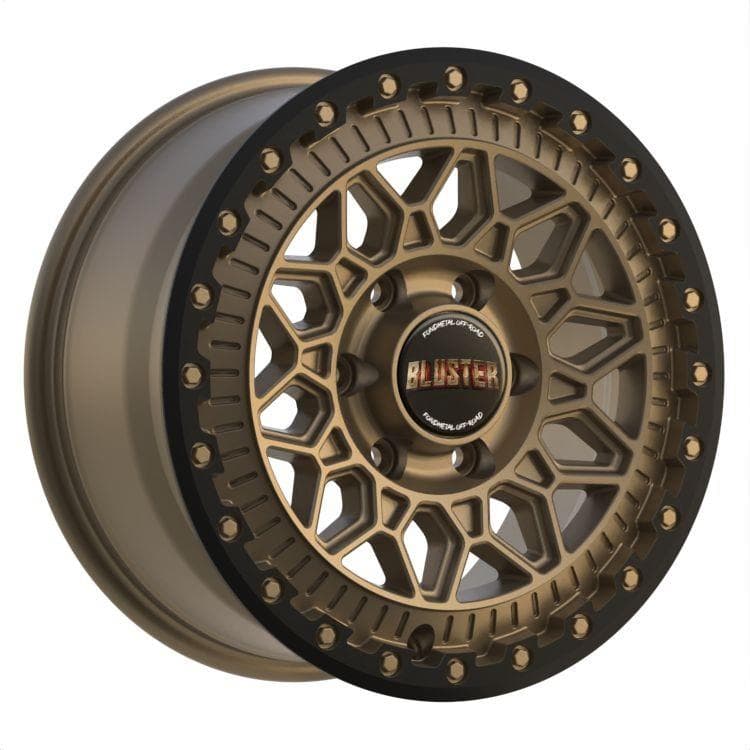 Fondmetal Bluster 9x20 6x139.7 ET48 CB95.1 Matt Braun Black Lip