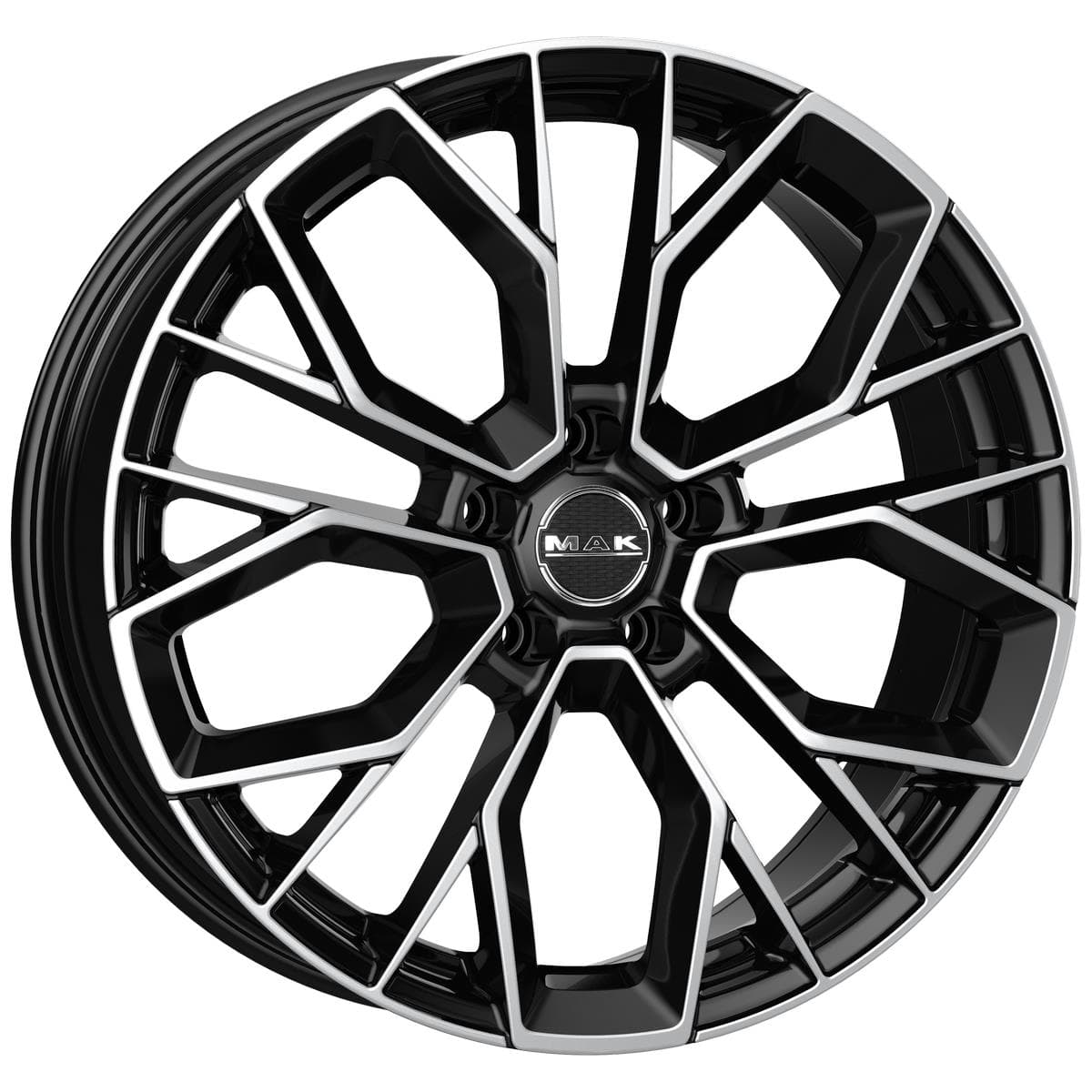 MAK Stilo 7.5x18 5x120 ET40 CB64.1 Black Mirror