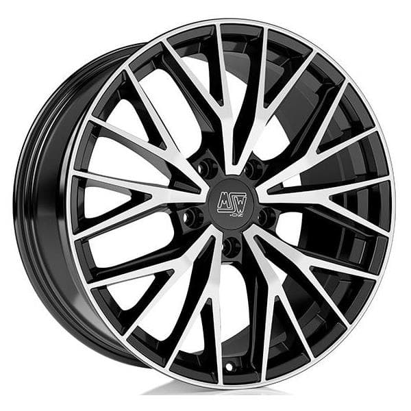 MSW 44 7.5x20 5x130 ET32 CB66.6 Gloss Black Full Polished