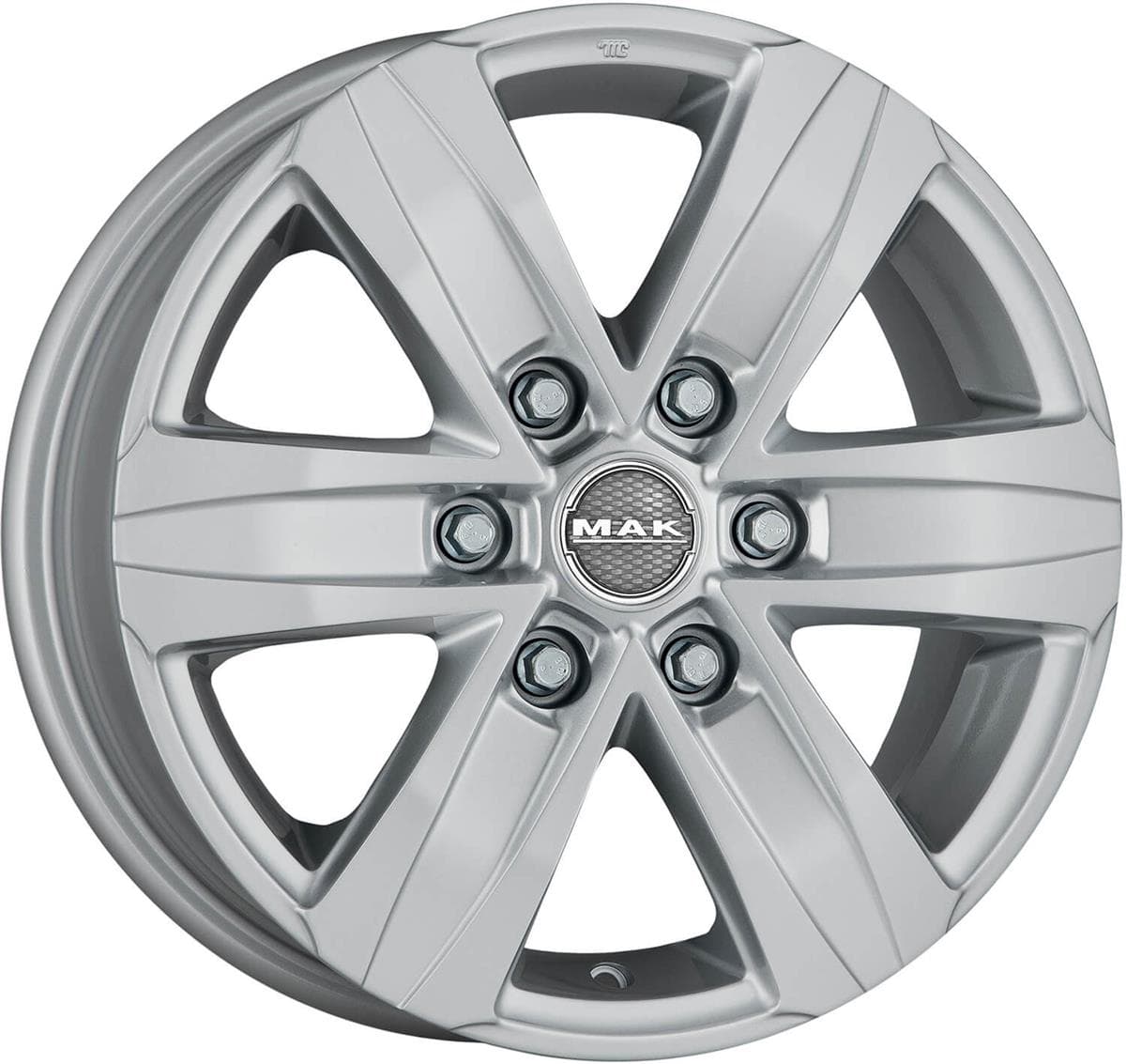 MAK Stone 6 7.5x17 6x139.7 ET55 CB93.1 Silver