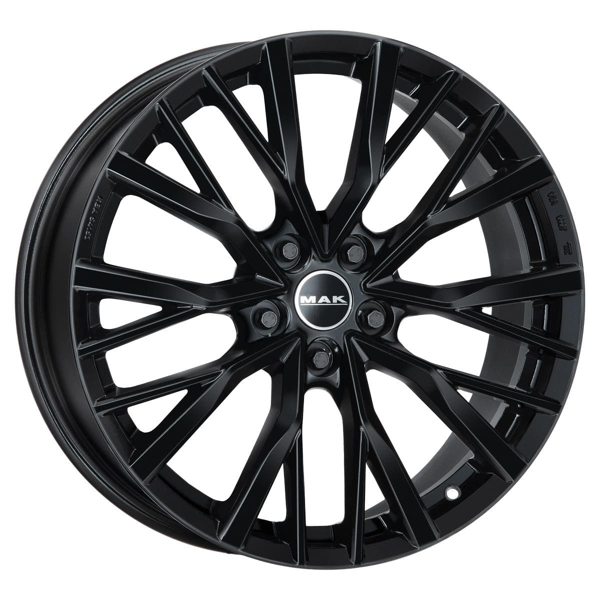 MAK Kent 8.5x20 5x108 ET42 CB63.4 Gloss Black