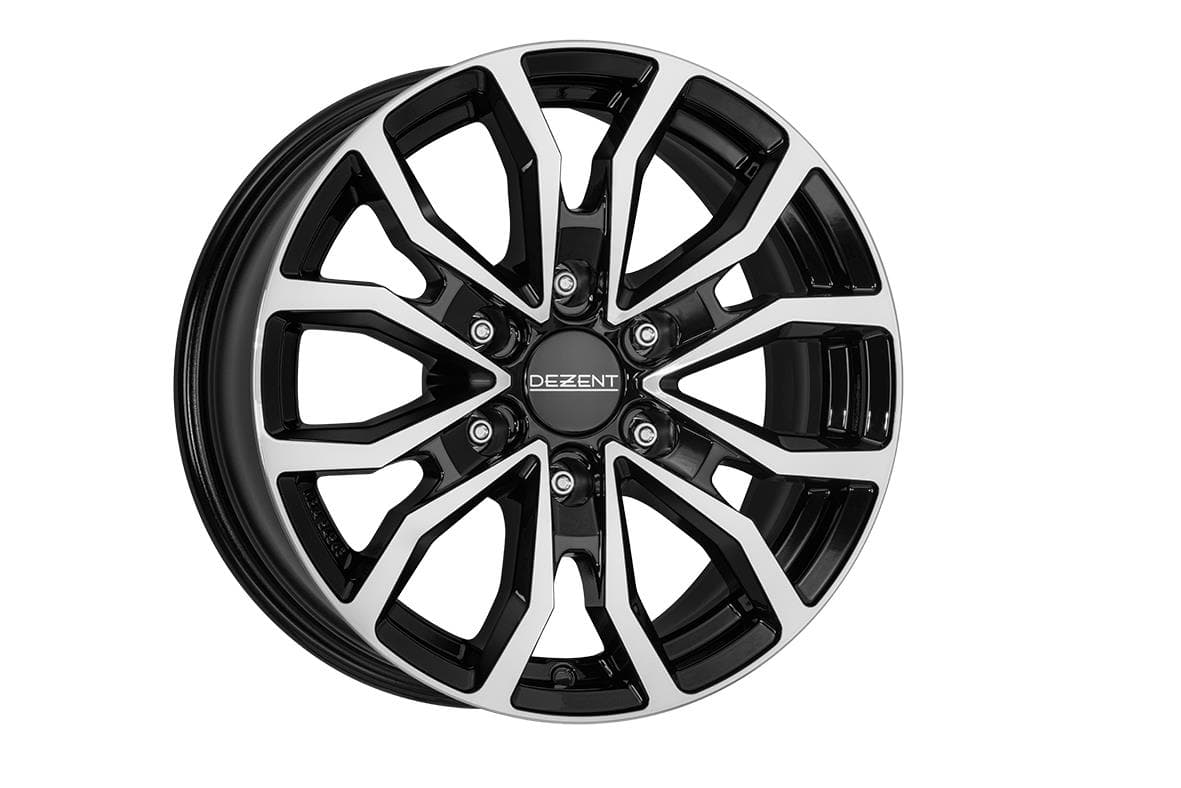 Dezent KC dark 6.5x16 6x120 ET50 CB74.5 Black/polished
