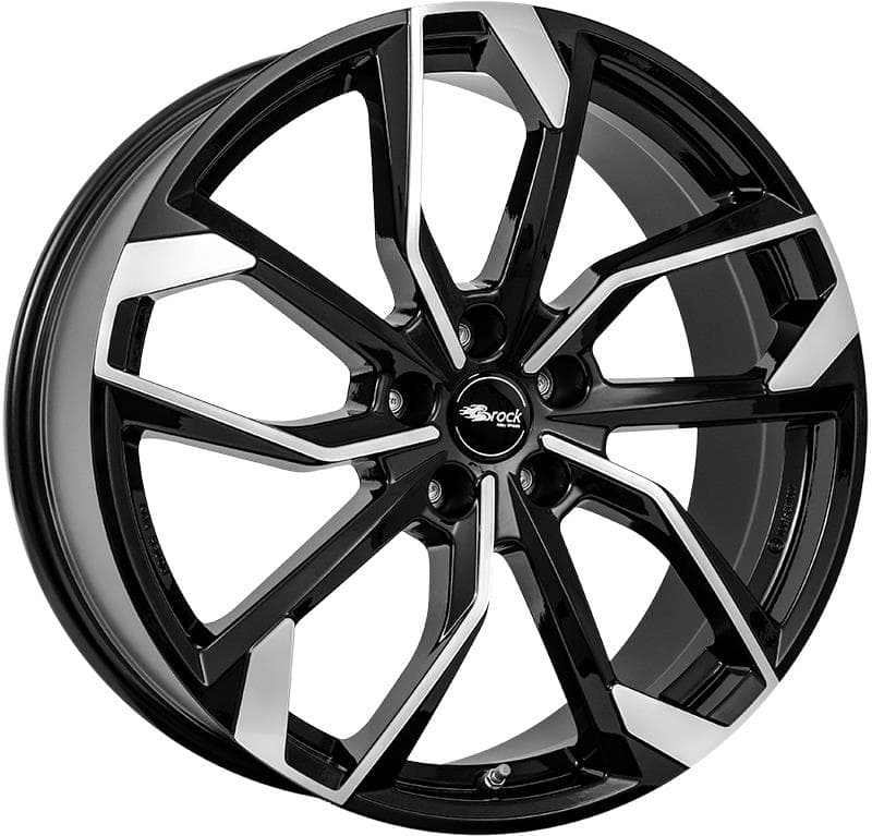 RC Design RC34 7.5x17 5x108 ET50 CB63.4 Schwarz Glanz Voll-Poliert (SGVP)