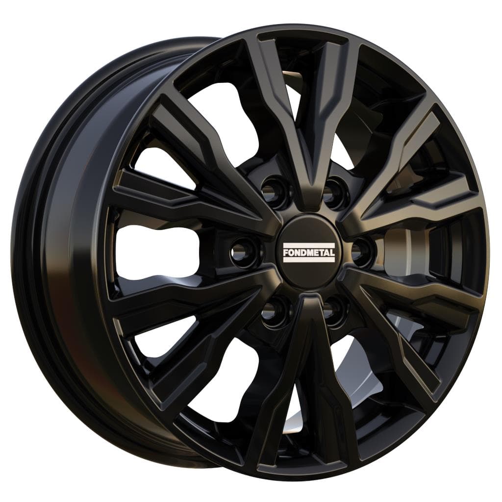 Fondmetal PRO2 7x17 6x130 ET50 CB84.1 Glossy Black