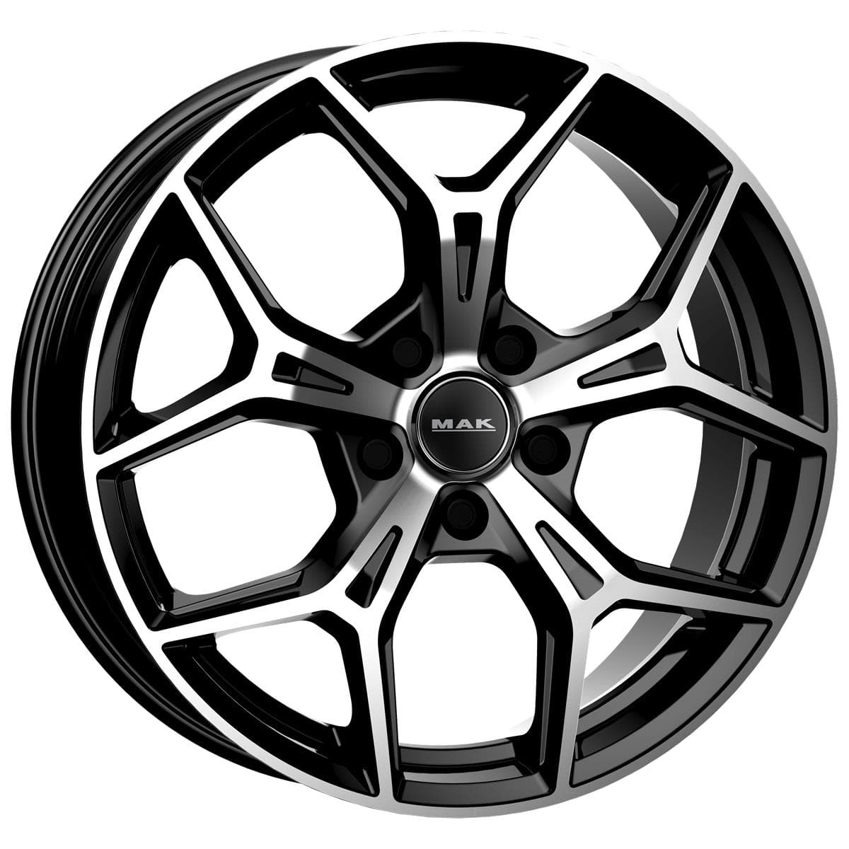 MAK Epica 6.5x17 4x108 ET32 CB65.1 Black Mirror