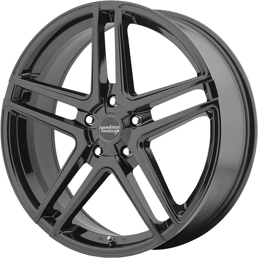 American Racing AR907 7.5x17 5x120 ET42 CB74.1 Gloss Black