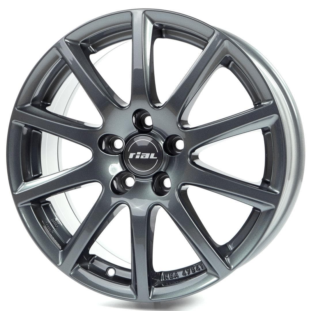 Rial Milano 7.5x18 5x114.3 ET39 CB70.1 titanium