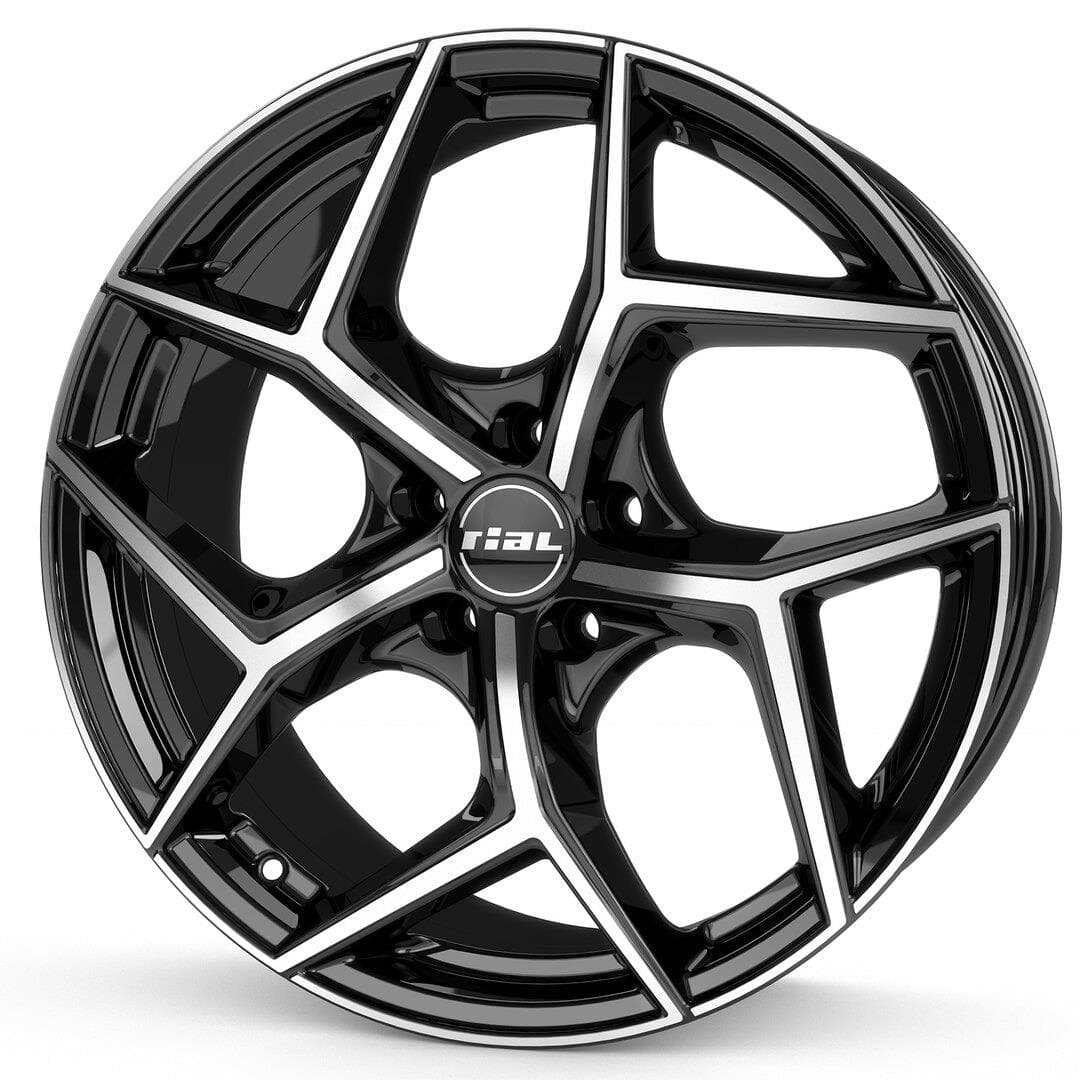 Rial Salento 8x18 5x108 ET45 CB70.1 diamond-black frontpolished