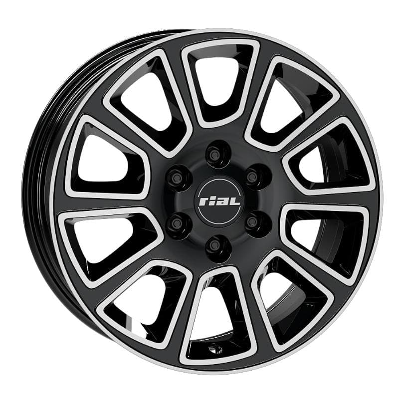 Rial Transporter 2 7x17 6x130 ET50 CB84.1 diamond-black frontpolished