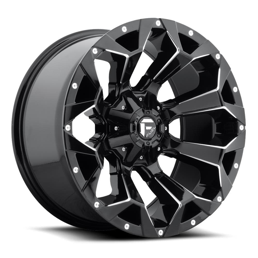 Fuel D576 Assault 9x20 5x114.3 ET1 CB78.1 Gloss Black Milled