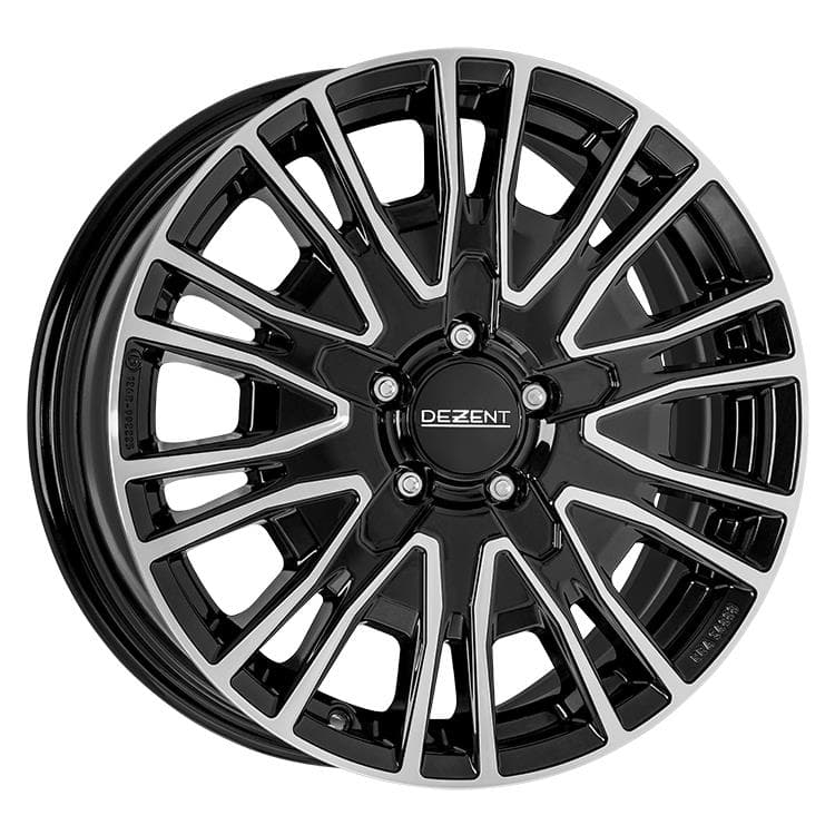 Dezent KE dark 7x17 5x118 ET63 CB71.1 Black/polished