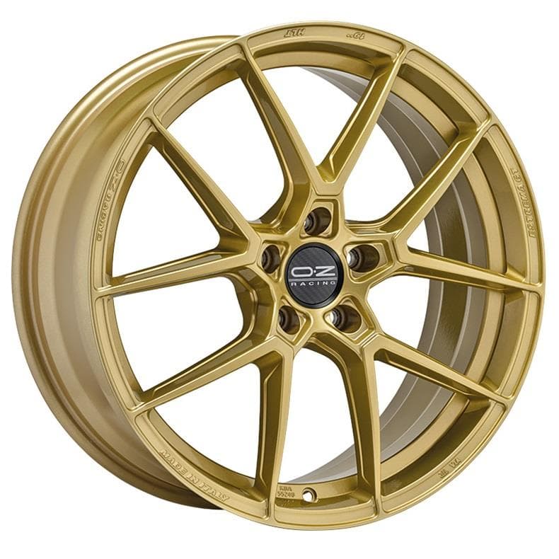OZ Racing Estrema GT HLT 8.5x18 5x114.3 ET45 CB75 Race Gold