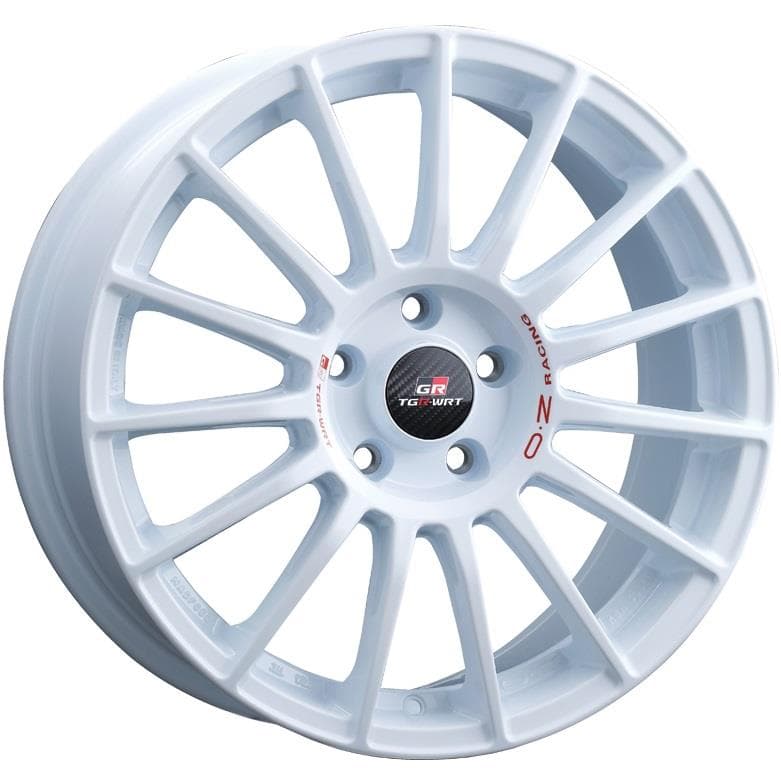 OZ Racing Superturismo TGR-WRT 8x18 5x114.3 ET45 CB75 Race White + Red Lettering