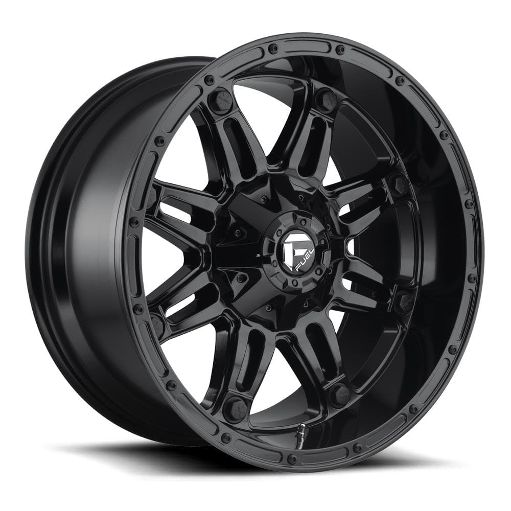 Fuel D625 Hostage 9x18 6x139.7 ET1 CB106.1 Gloss Black