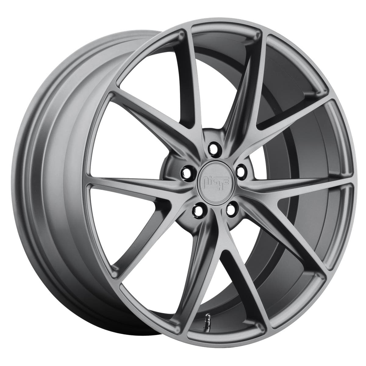 Niche M116 Misano 9x20 5x112 ET27 CB66.6 Matte Gun Metal