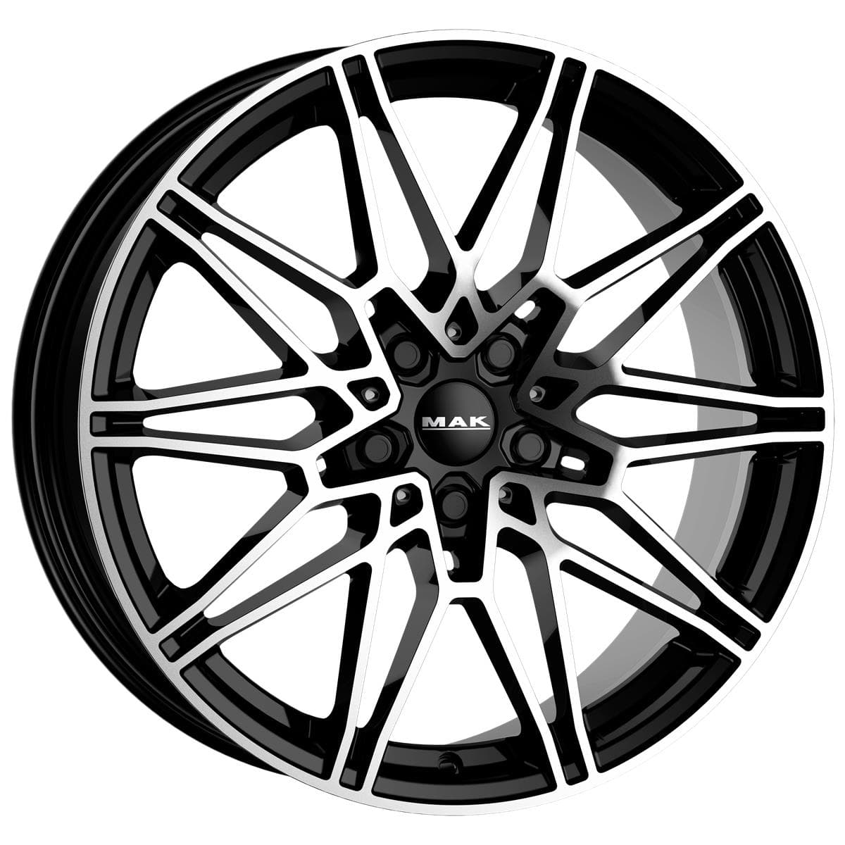 MAK Koenig 8x18 5x112 ET29 CB66.6 Black Mirror