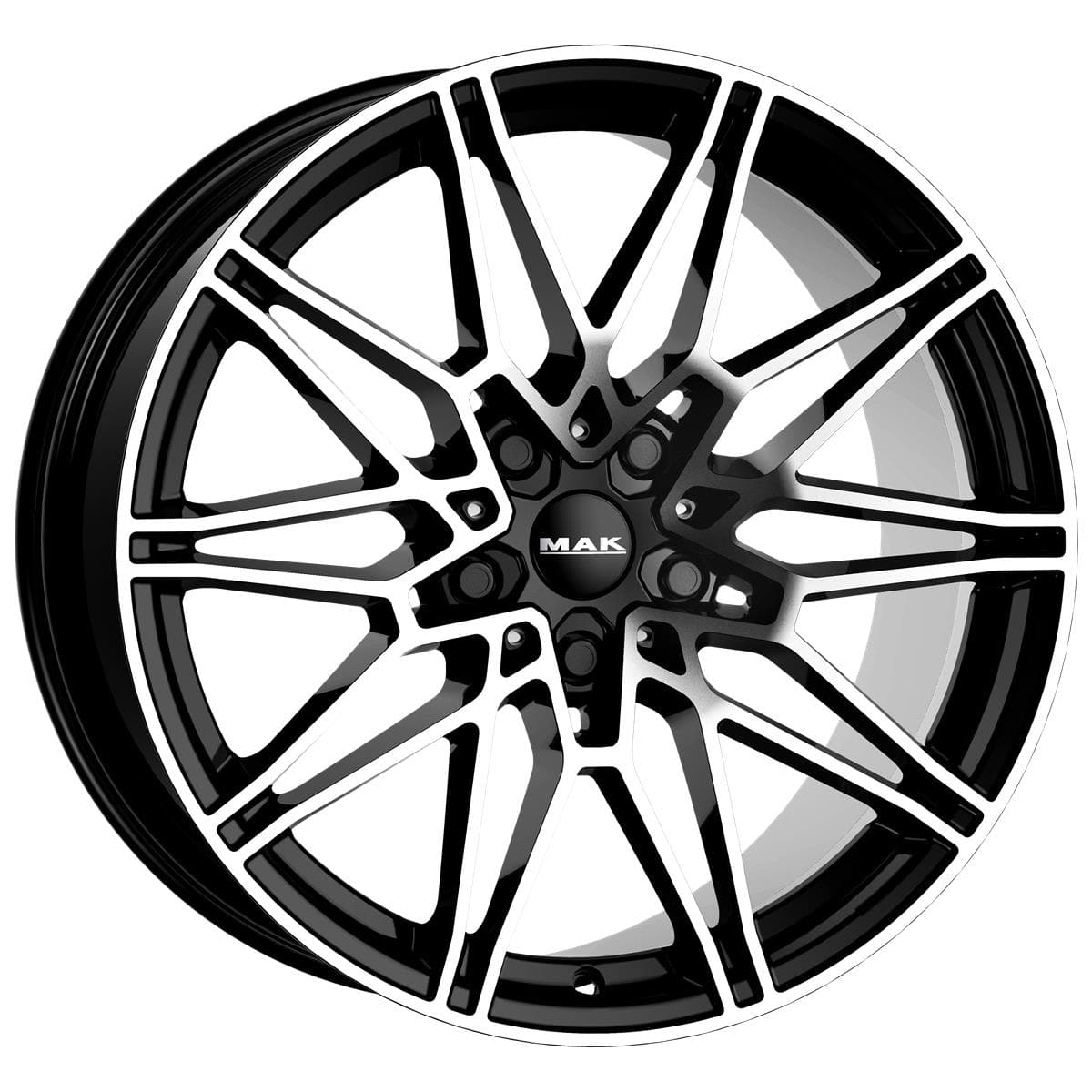MAK Koenig-D 10.5x20 5x112 ET43 CB66.6 Black Mirror