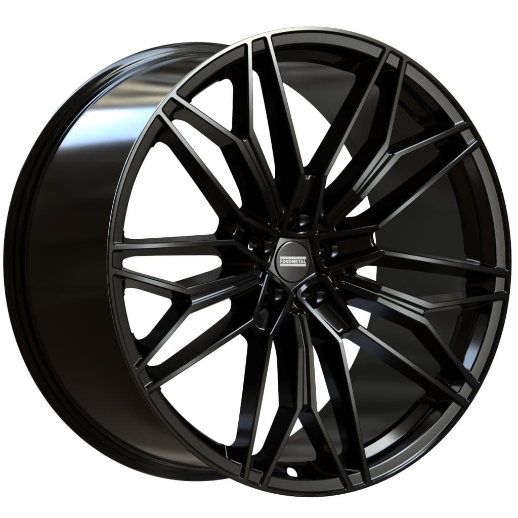 Fondmetal STC-23 10x23 5x120 ET40 CB72.6 Glossy Black
