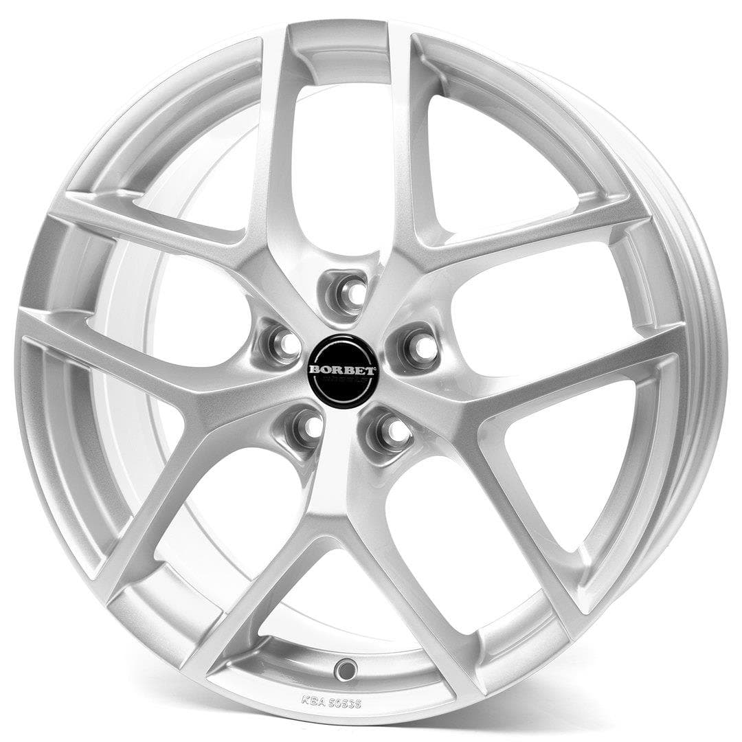 Borbet Y 6.5x16 5x114.3 ET32 CB72.6 Crystal Silver