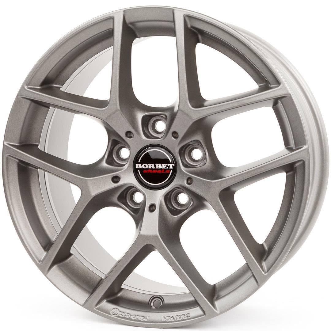 Borbet Y 8x18 5x114.3 ET40 CB72.6 titan matt