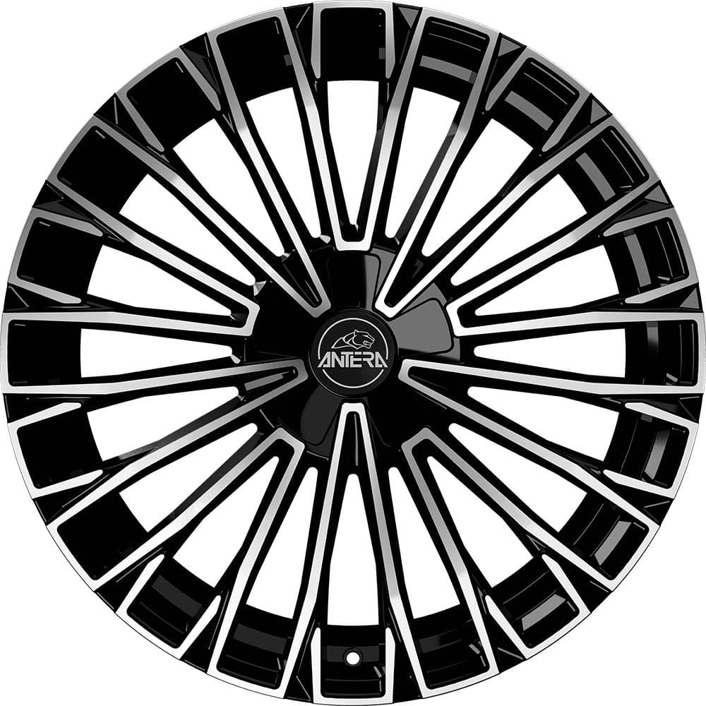 Antera A103 10x21 5x112 ET50 CB66.6 Piano Black Diamond