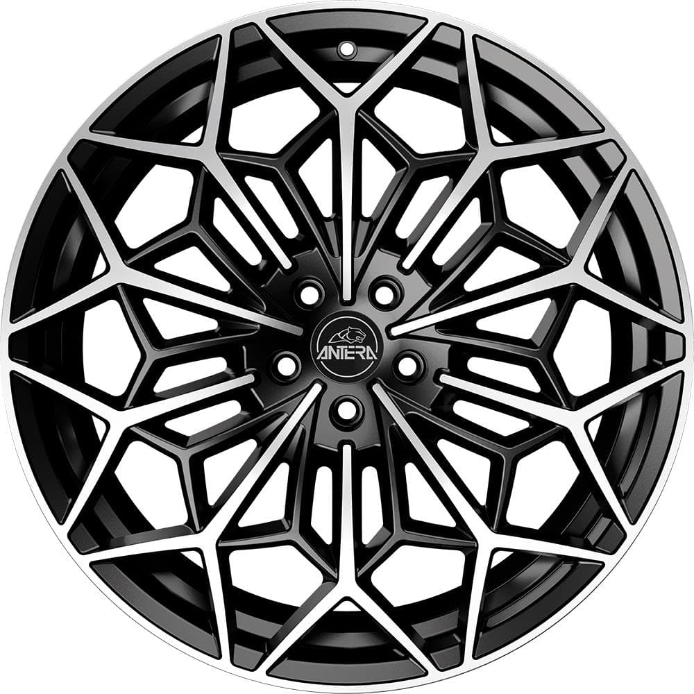 Antera A105 10x21 5x112 ET30 CB66.6 Piano Black Diamond