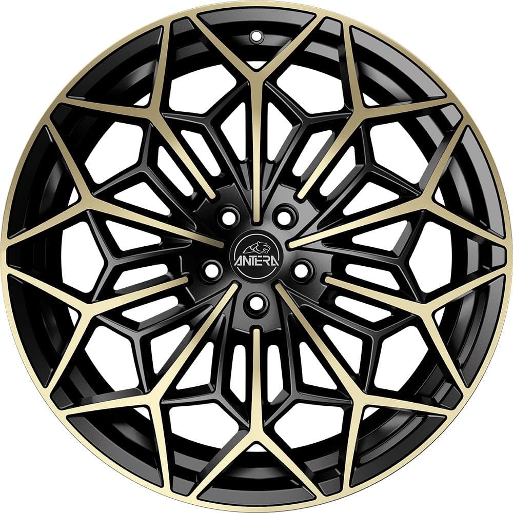 Antera A105 8.5x21 5x112 ET35 CB66.6 Piano Black Champagne